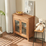 S0679 83cm 원목 카페수납장 : 수납컴퍼니