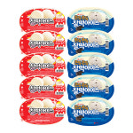 롯데웰푸드 찰떡아이스 바닐라 90ml x 5개+쿠키앤크림 x 5개 : 롯데제과스토어