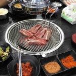 고기집 숯불 석쇠 테이블 화로 구이 고기 화구 고깃집 : 트랜드나우