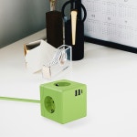 MPG Art01 큐브 고용량 납작멀티탭 USB C타입 충전기 선이없는 무선형 멀티어댑터 : MPG글로벌