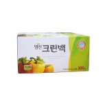 명진 크린백 300매 소형(17X25cm) 위생팩 크린백 뽑아쓰는크린백... 다용도크린백 식품보관크린백 젖은물건보관백 냉장냉동보관백 : 이즈온쇼핑