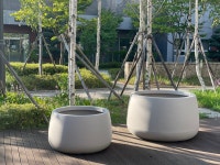 TITANO-80S / PE콘트리트화분, 대형플라스틱화분, 석재화분, 리조트화분, 아울렛화분, 고급플라스틱화분, 이태리화분 : 올리브1945