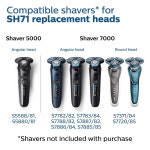 필립스 면도기 헤드 SH71/52 RQ12 70 60 SH60/70 SH70/70 3팩 : 모아가꼬