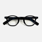 [N도착보장] 래쉬 루네뜨 LUNETTES01 BK 44사이즈 아넬형 뿔테안경 프렌치 빈티지 에디션(Vintage Edition RETROSPECT) : 토탈선글라스