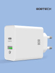 808 USB PD c타입 8핀 2포트 36W 멀티 고속 충전기 갤럭시 아이폰 z폴드 : 808