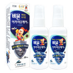 현대약품 버물 이카리딘케어 액 60ml x 2개 모기 털진드기 기피제 : 건강아름드리