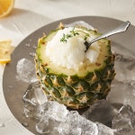 (드라이아이스 4개 포함) 파인애플샤베트 파인샤베트 20개입 업소용 : 백스그로서리