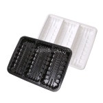 정육포장용기 3칸 SS-3C (PP) 200개 1박스 : 에스엔디몰