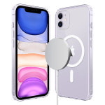 2배 자력 맥세이프 케이스 클리어 투명, 아이폰11 : 뷰씨