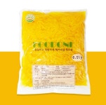 푸드원 꼬마김밥 단무지 6.5kg(고형량) 업소용 대용량 두께6mm길이14cm : 금방식품공장