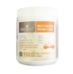 닥터와프 뼈건강에 좋은 바이오아일랜드 내추럴 리퀴드 밀크 칼슘 웰빙 캡슐 150정 : 뷰티웨이브