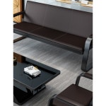 사무실쇼파세트 부동산 사무용 상담실 회사 휴게실 소파세트 : 퍼스토어