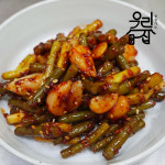 삭힌마늘종무침 180g 정성가득 우리집반찬 반찬거리 밑반찬 : 정성가득 우리집반찬