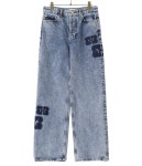 [WOMEN] GANNI 가니 24SS Patch Denim Izey 패치 데님 J1433 : 피클오사카