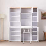 엘브 60180 렌지대겸식탁 전자렌지대 주방수납장 밥솥 에어프라이 S0548 : 수납컴퍼니