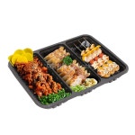 정육포장용기 3칸 SS-3C (PP) 200개 1박스 : 에스엔디몰