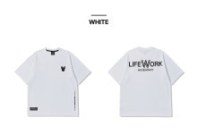 [라이프워크] 남녀 LADOK 와펜 BASIC PIMA 반팔티셔츠 LW245TS910 : 모다아울렛 인천점