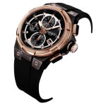 킹 스포츠 쿼츠 시계 G7311BKRG-BKRG : 에리스골드