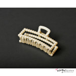 진주쁘띠 집게핀 고급스러운 진주머리핀 : 미앤지코리아