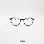 초경량 7g 가벼운 뿔테 항공소재 동그란 뿔테 잘 안부러지는 안경테 블루라이트차단 안경 : 루피안경