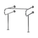 세면기손잡이-분리형 스텐 장애인화장실 화장실 보조손잡이 : 진성안전