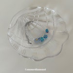 Love and peace bracelet 아기팔찌 엄마아기커플팔찌 : 꼼므디아망