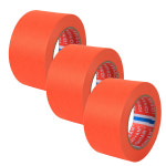 (8월말 발송예정)다다 칼라 마스킹테이프 40mm x 20m 3개,주황 : 주식회사 다다