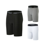 남자 5부 타이즈 레깅스 프로컴뱃 스포츠 헬스복 짐웨어 : 청년샵