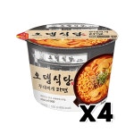 오뎅식당 부대찌개라면 큰컵사발면 105g x 4개 : 블리스원샵