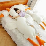 대왕 거위 인형 이케아 오가닉 애착 오리 인형 : 빨간지갑