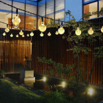 대원쏠라텍 태양광 왕구슬 초롱이 태양열 정원등 야외 라인조명 감성무드등 : 대원쏠라텍