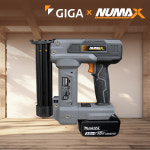 기가 투인원 전동 타카 마끼다 호환 ㄷ자, 일자핀겸용 충전 무선 누맥스 LDF32/425J : 제이스타