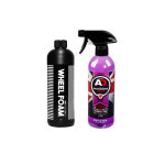 파인파티클 휠폼 500ml 중성 휠세정클리너 + AD 오토브라이트 다이렉트 퍼플레인3.0 500ml 철분제거제 : 샤인리버스