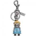 코치 키홀더 베어 참 열쇠고리 COACH Disney Cinderella Bear Bag Charm Key : 던더미플린