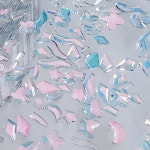하트 글라스 오션블루 유리조각 인어공주 네일스톤 (약100개입) : 네일재료쇼핑몰네일아이