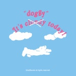 [마스킹테이프] doggy today 도기투데이 (구름 강아지) : 발구락 스튜디오