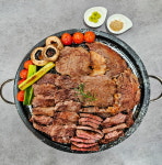 살치살 꽃 갈비 꽃등심 채끝  소고기 모듬 국내산 1kg : 고기바다냉장고