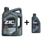 ZIC X7 5W30 SP 4L 1개 +1L 1개 SET 가솔린 : 킹오일11