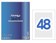 폼텍 CD/DVD라벨 LQ-3642S [권/1] / 114x5.5(mm), 권 : 오피스문구협동조합