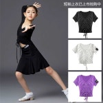 줌바댄스연습복 키즈 여자 어린이 공연 준비 훈련 : 올인원 모두 마켓