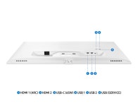 삼성전자 스마트모니터 삼탠바이미 LS32DM703UKXKR 화이트 : 삼성 진월효천