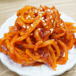 오징어채무침(진미) 1kg 양념 잘베인 부드런운 진미채 : 건영푸드
