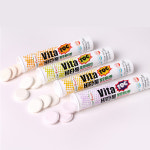 에버틴 비타톡 발포 비타민 종합맛 [레몬+오렌지+블루베리+청포도] 80정, 1세트 : 건최