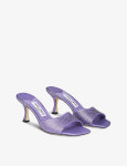 지미추 여성 샌들 JIMMY CHOO Skye 70 crystal-embellished satin sandals #1 : 그린나래샵