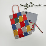 와글 고양이 파우치 /미니백/ 아이패드 /원핸들백 (2사이즈) 에코백 : 김언니공방