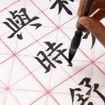 붓글씨연습화선지 서예종이 필방 연습용 연습 붓글씨 서예 한자 초보자 구공지 대용량 구궁지 한문 : 심플 직구