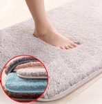 욕실앞매트 발닦개 극세사발매트 푹신한 화장실 빨아쓰는 : 소소한점포