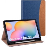 MoKo for Samsung Galaxy Tab S6 Lite 10.4인치 2024/2022/2020 S펜 거치형 케이스, 멀티 앵글 뷰잉 갤럭시탭 소프트 TPU 후면 커버, 프... 