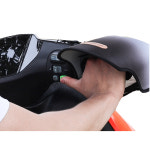 오토바이 여름 토시 핸들커버 방수 3D입체 자외선 차단 블랙 : 코리아익스프레스