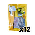 바삭노가리와땅콩 간편술안주 60g x 12개 : 블리스원샵